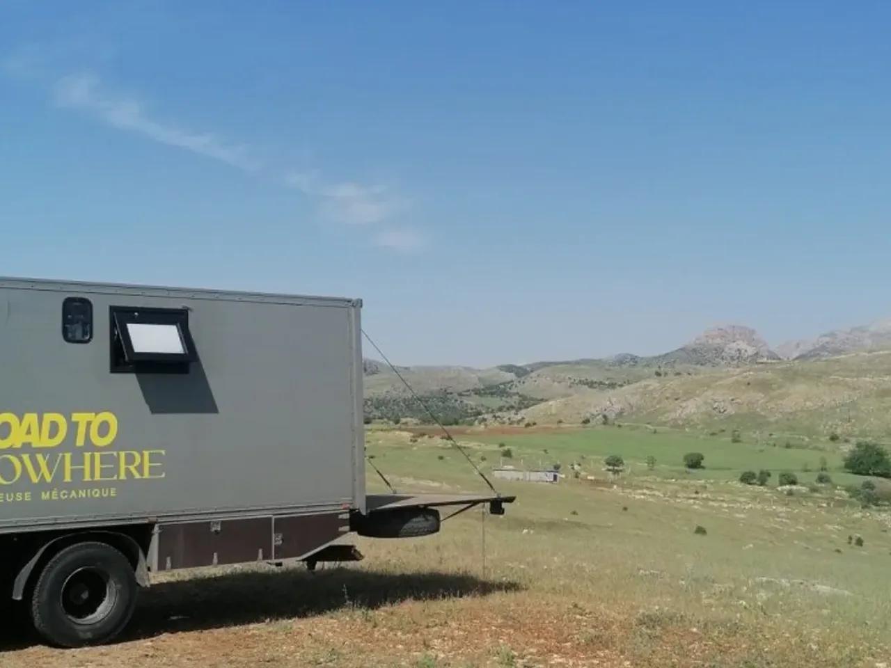 Gece Karavan Parkı - 1