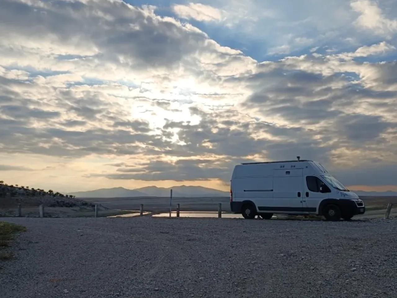 Gece Karavan Parkı - 1