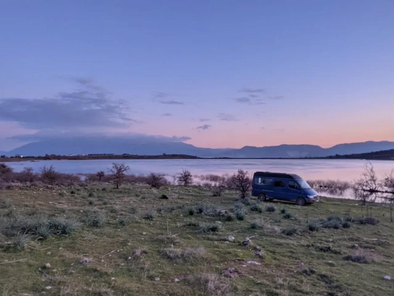 Gece Karavan Parkı - 1