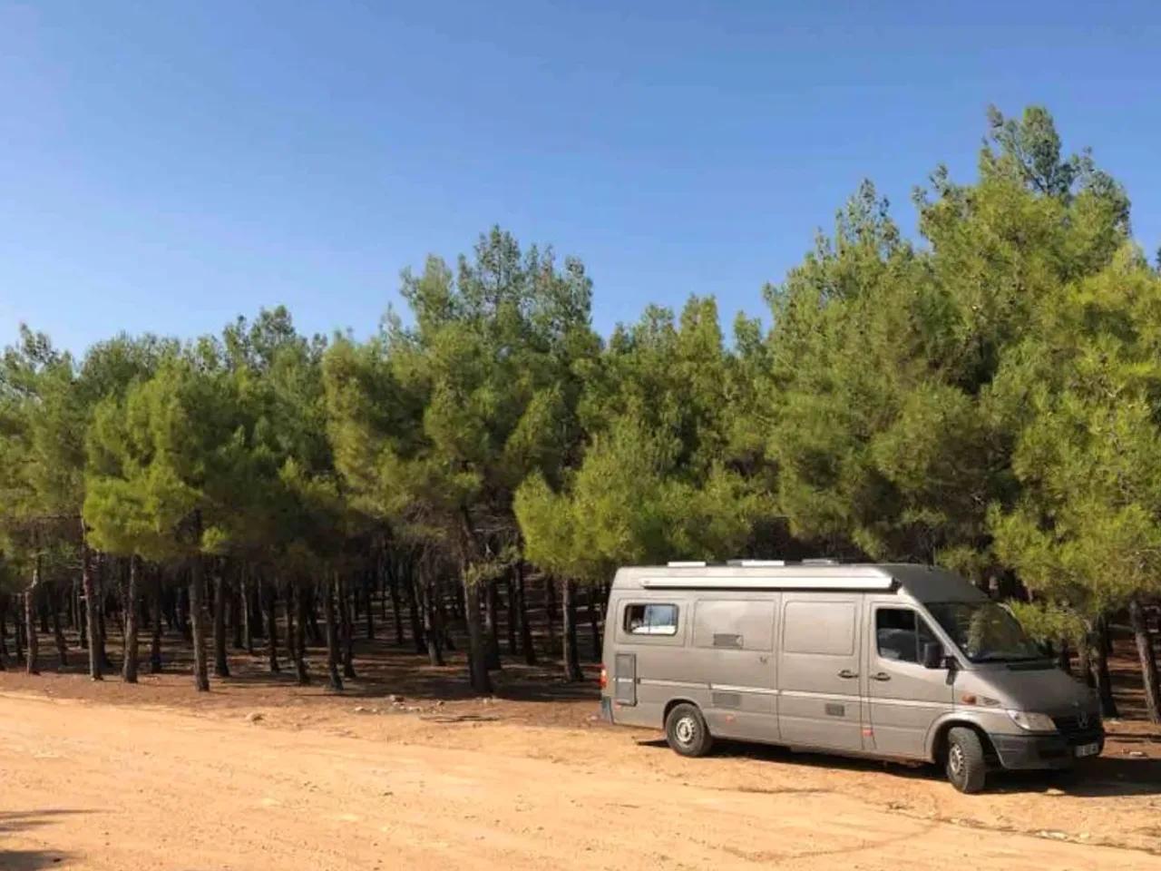 Gece Karavan Parkı - 1