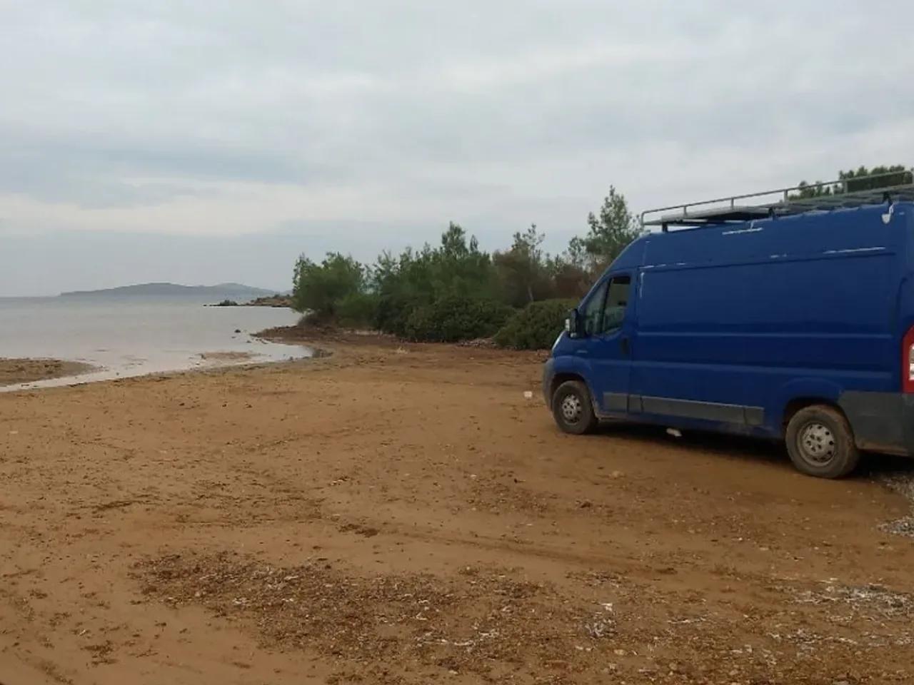 Gece Karavan Parkı - 1