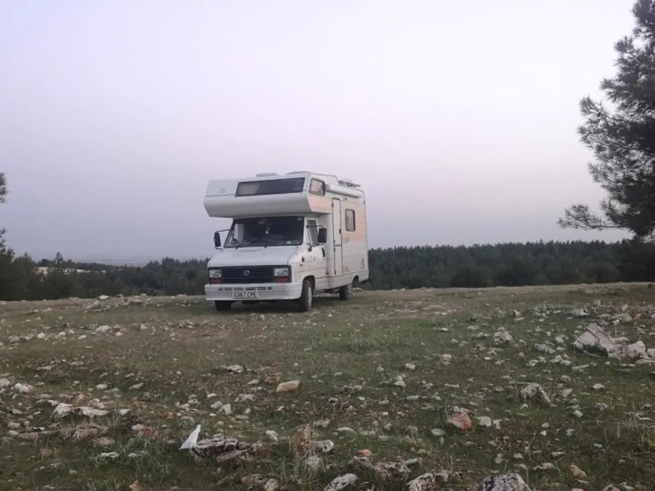 Gece Karavan Parkı - 1